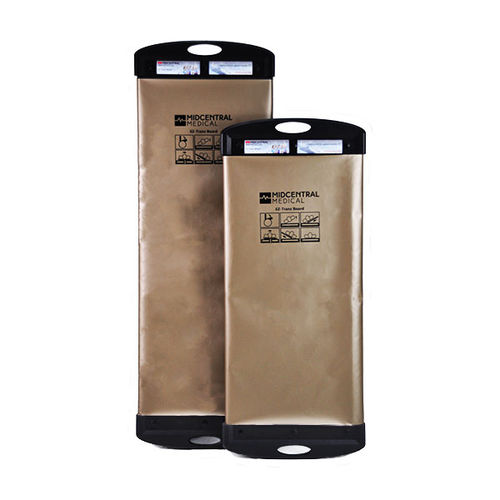 Handicapped transfer board - EZ - Mid Central Medical - patient / lightweight / with low-friction surface