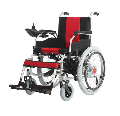 Electric wheelchair - JRWD301 - Jerry Medical - outdoor / indoor / folding