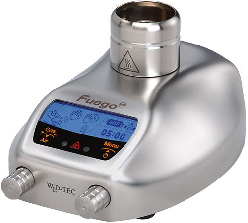 Laboratory burner - Fuego SCS - WLD-TEC - gas / with graphic display