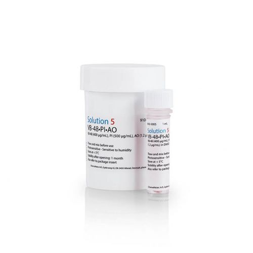 Staining solution reagent - VB-48™•PI•AO - Chemometec - for research