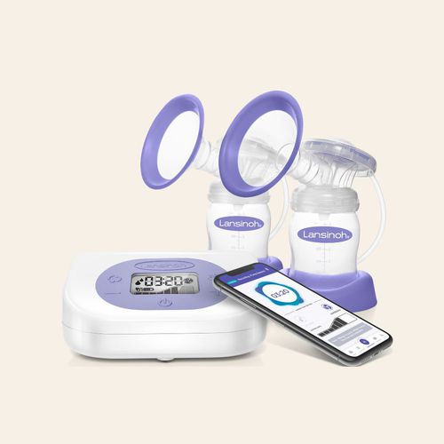 Electric breast pump - Smartpump 2.0 - Lansinoh - double / adjustable / hospital