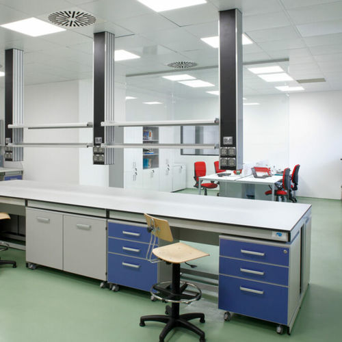 Supply column COLUMNIA Bicasa ceilingmounted / laboratory