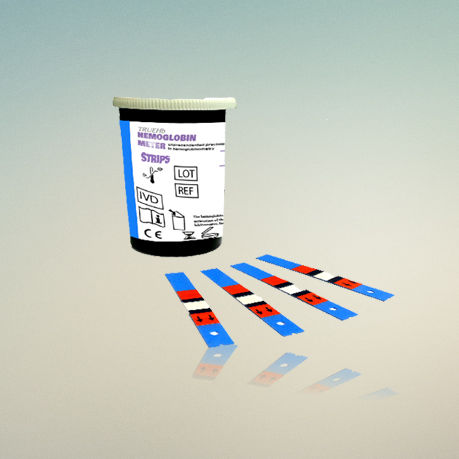 Anemia test strip - Wrig Nanosystems Pvt Ltd - hemoglobin / blood / nano-biochemistry