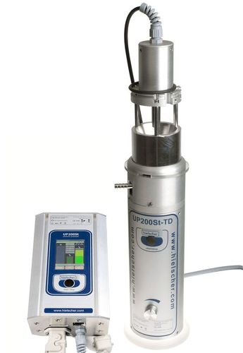 Ultrasonic homogenizer - UP200St_TD - Hielscher Ultrasonics - vertical / sample preparation / digital