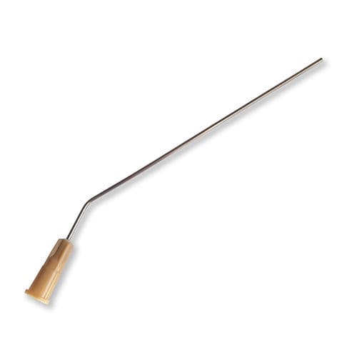 Suction cannula - 6066500140 - Collin - curved / stainless steel / disposable