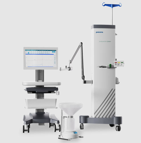 Digital urodynamic system - Standard - Potent Medical - on casters / with pelvic electromyography / with printer