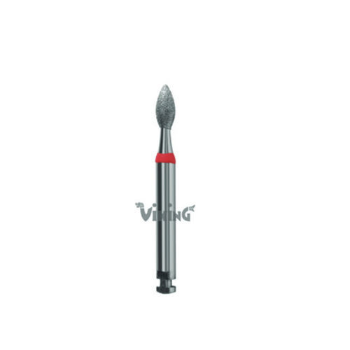 Diamond Dental Bur – Fine Grit Football Shape #368 – 20 Pack For Precision Dental Work