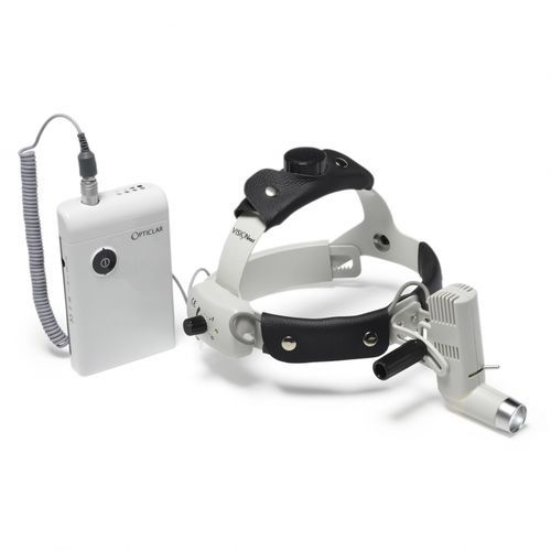 Surgical headlight - VISIONMED - Opticlar Vision - LED / with rechargeable battery