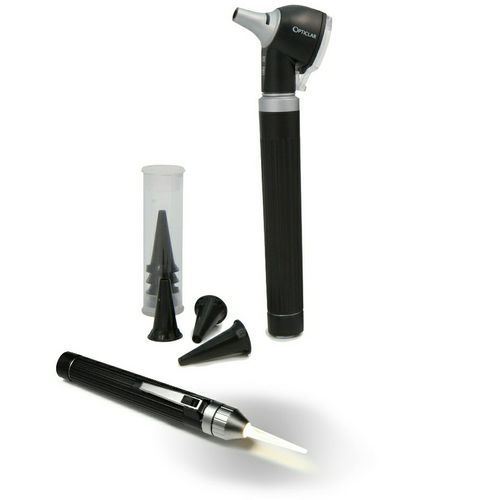 Adult otoscope - 100.010.060 - Opticlar Vision - straight / single use / with speculum