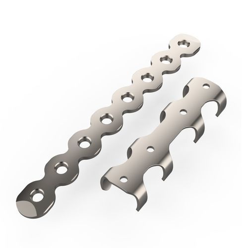 Rib compression plate - Canwell Medical - locking / titanium
