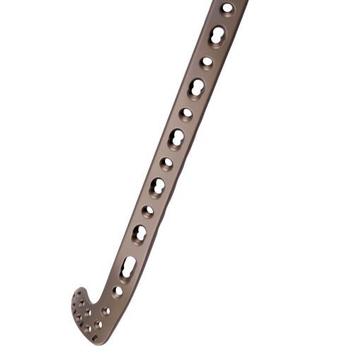Tibia compression plate - CanSLP - Canwell Medical - distal / locking / titanium