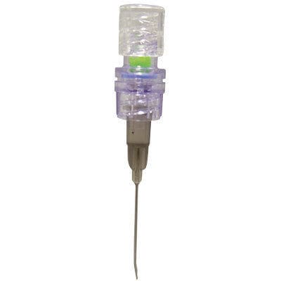 Huber needle - H20-75-LLV-S - SAI Infusion Technologies - veterinary / 20G / 22G