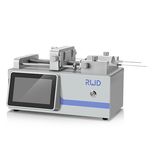 Preclinical syringe pump - R462 - RWD Life Science - for biomedical research / for animal research / 2-channel