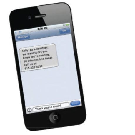 Communication android application - mConnect - SST Group Inc - for healthcare facilities / automated