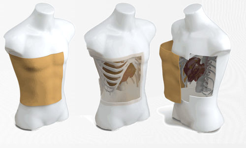 Radiosurgery test phantom - Quant® - CAScination - torso