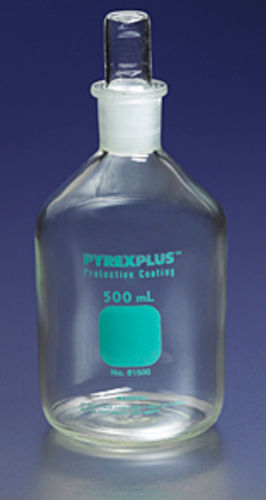 Laboratory bottle - PYREXPLUS® - Corning BV - for reagents / glass / with cap