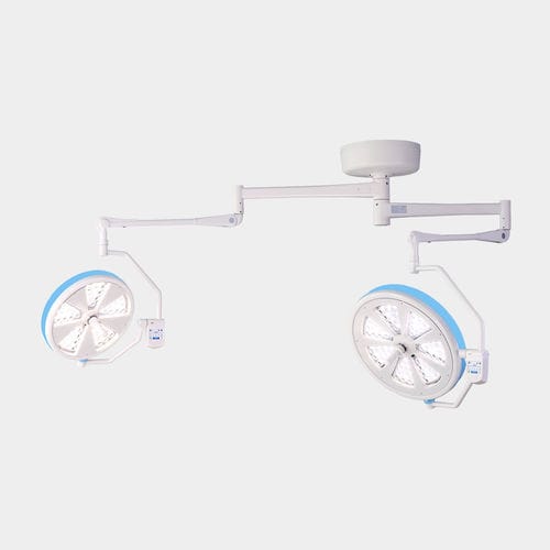 Ceiling-mounted surgical light - Solar Max  - Elpis Medical - LED / 2-arm / 96
