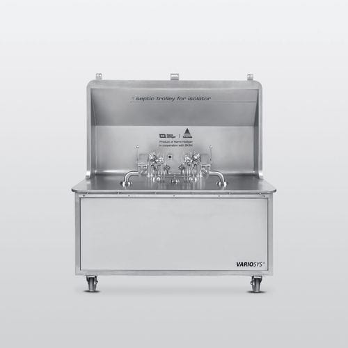 Filling and closing machine for the pharmaceutical industry - VarioSys® - Harro Hoefliger Verpackungsmaschinen - semi-automatic / aseptic