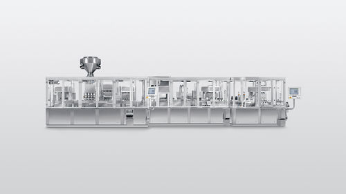 Automated packaging system - FLT - Harro Hoefliger Verpackungsmaschinen - intermittent / form-fill-seal / linear