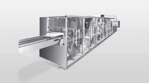 Continuous packaging machine - Wallet Line - Harro Hoefliger Verpackungsmaschinen - horizontal / floor-standing / modular