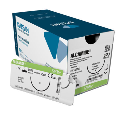 Non-absorbable suture thread - ALCAMIDE&reg; - KATSAN Medical Devices - general surgery / orthopedic surgery / neurosurgery