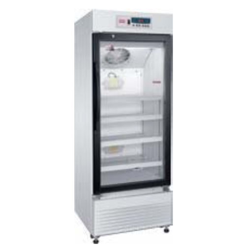 Pharmacy refrigerator - Pharm260 - MAAN Medical & Laboratory - cabinet / 1-door / with glass door