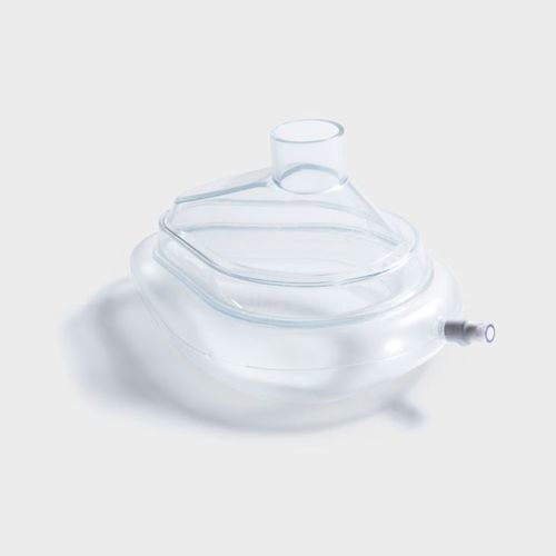 Silicone resuscitation mask - M6200950V - Marshall Airway Products - reusable / transparent