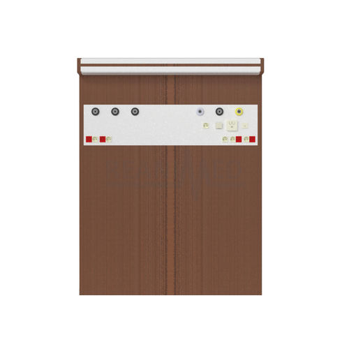 Horizontal bed head unit - MOBILYA - Reanimed Teknik Tibbi Sistemler Ltd Sti - wall-mounted / modular / for intensive care service