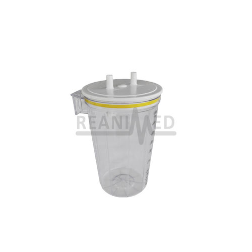 Body fluids suction jar - Reanimed Teknik Tibbi Sistemler Ltd Sti - autoclavable