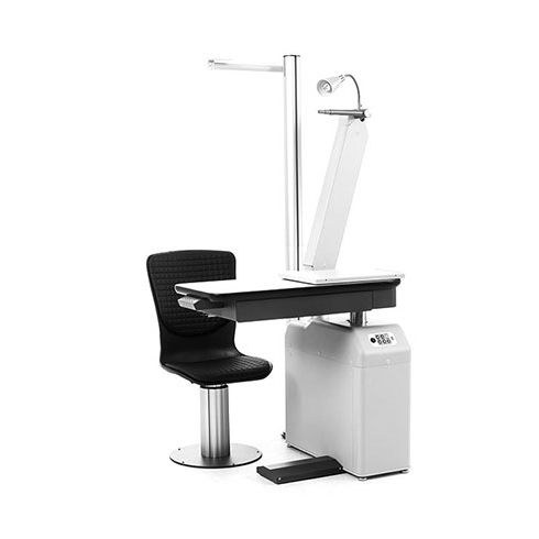 Ophthalmic workstation - RT-17A - Rodek - with chair / with light / compact