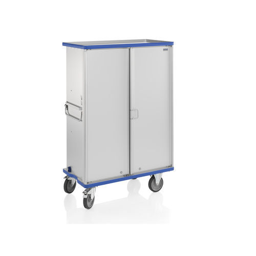 Clean linen trolley - G®-CUP E 272 - Gmöhling Transportgeräte GmbH - medical / transport / storage