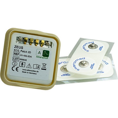 ECG sensor - ZEUS - AthenaDiax - monitoring / hand-held
