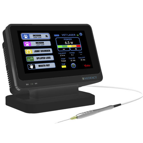 Veterinary acupuncture laser - VETEO - Medency - veterinary biostimulation / diode / tabletop