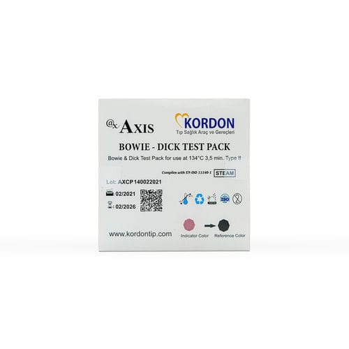Sterilization test kit - AXCP140 &ndash; 200 - Axis - Bowie-Dick
