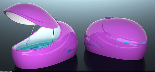Isolation tank with chromotherapy lamps - Dreampod Mini - Dreampod - with sonotherapy speakers