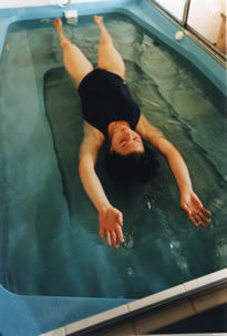 Above-ground sensory isolation basin - Base  - High-Tech Floatation