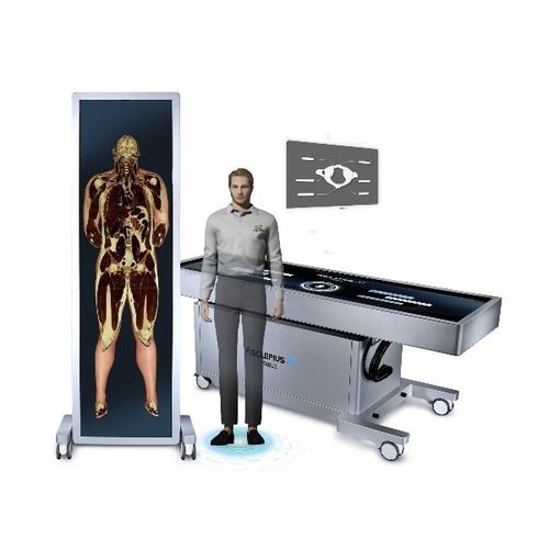 Training anatomy table - TBK-AI-84 Ultra - Taiwan Main Orthopaedic Biotechnology - 3D anatomy / AI medical education / anatomy training