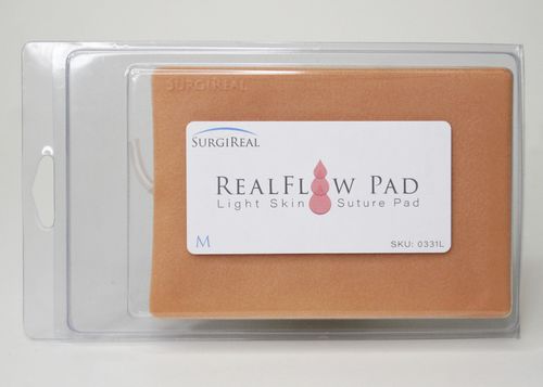 Suture simulator - RealFlow - SurgiReal Products - nursing care / surgery / emergency care