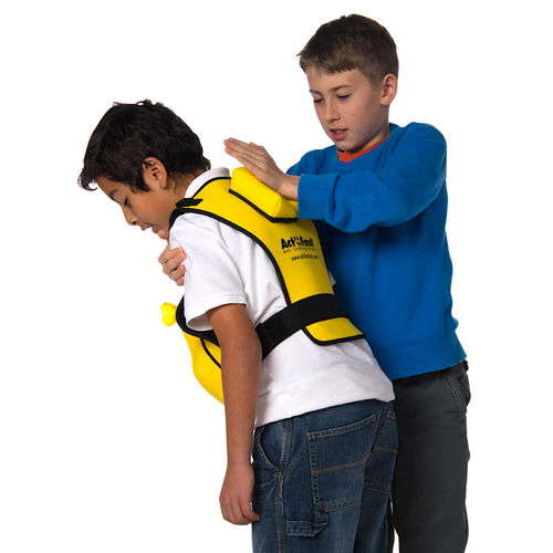 Heimlich maneuver simulation suit - ACT+FAST YELLOW - Act Fast LLC - child