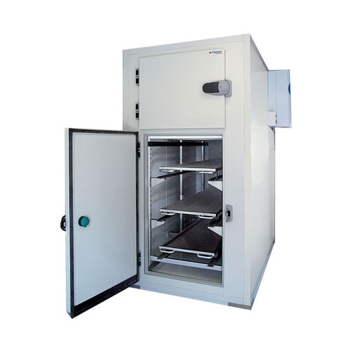Mortuary stretcher mortuary cabinet - MORG428R - FRIMA CONCEPT - 4-body / front-loading / 2-door
