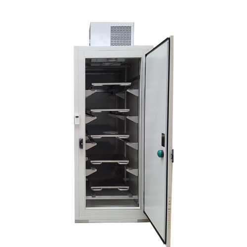 Body tray mortuary cabinet - MORG518 - FRIMA CONCEPT - 5-body / front-loading / 1-door