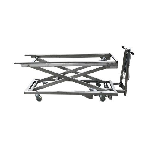 Handling mortuary trolley - CHAR017 - FRIMA CONCEPT - preparation / electric / stainless steel