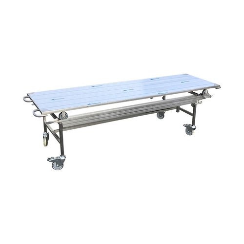 Stretcher funerary trolley - CHAR191B - FRIMA CONCEPT - transfer / stainless steel / mobile