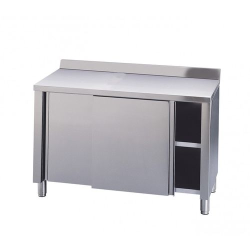 Storage cabinet - MBAI - FRIMA CONCEPT - with shelf / with sliding door / recessed