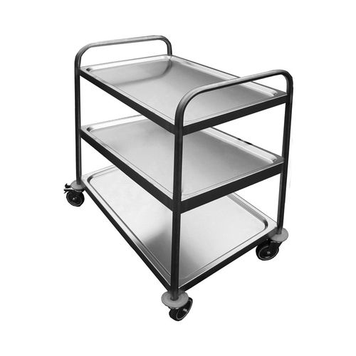 Instrument trolley - DERO series - FRIMA CONCEPT - equipment / treatment / stainless steel