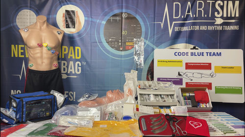 Training simulator - DART Sim ACLS - DART Sim ECG Simulator - airway management / for general care / kit