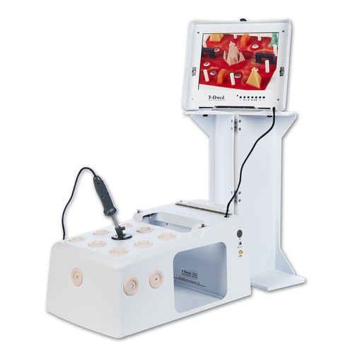 Mini-invasive surgery simulator - T5-RM-HD - 3-Dmed - training / suture / for laparoscopy
