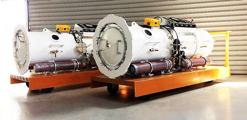 Decompression hyperbaric cabin - TRCS - BAROKS Hyperbaric - on casters / monoplace