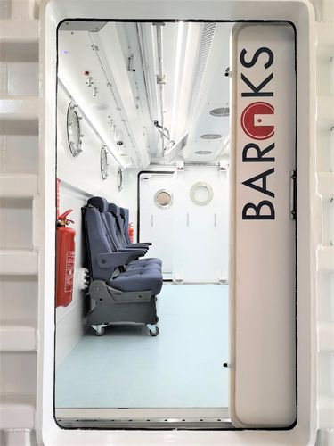 Oxygen therapy hyperbaric cabin - BAROKS Hyperbaric - multiplace