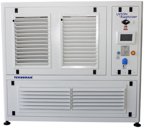 Central air sterilizer - CW1000 CONTAINER - TEKNOMAR LTD - UVC / plasma / HEPA H14